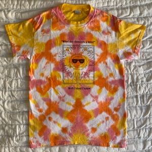 Sunflower Tie Dye T-Shirt